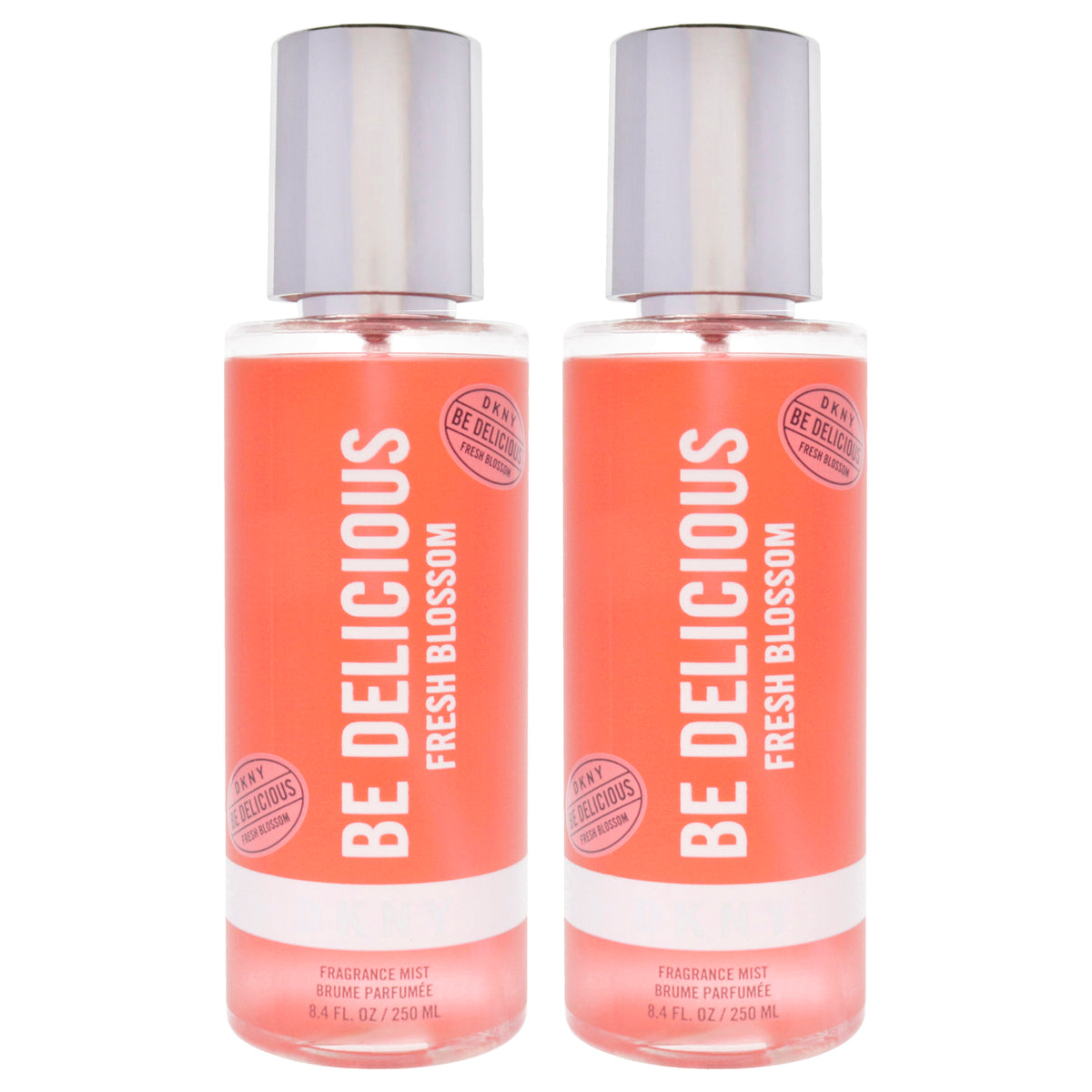 DKNY Be Delicious Fresh Blossom by Donna Karan for Women - 8.4 oz Fragrance Mist - Pack of 2