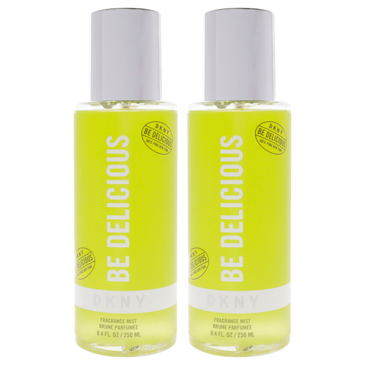 DKNY Be Delicious by Donna Karan for Women - 8.4 oz Fragrance Mist - Pack of 2