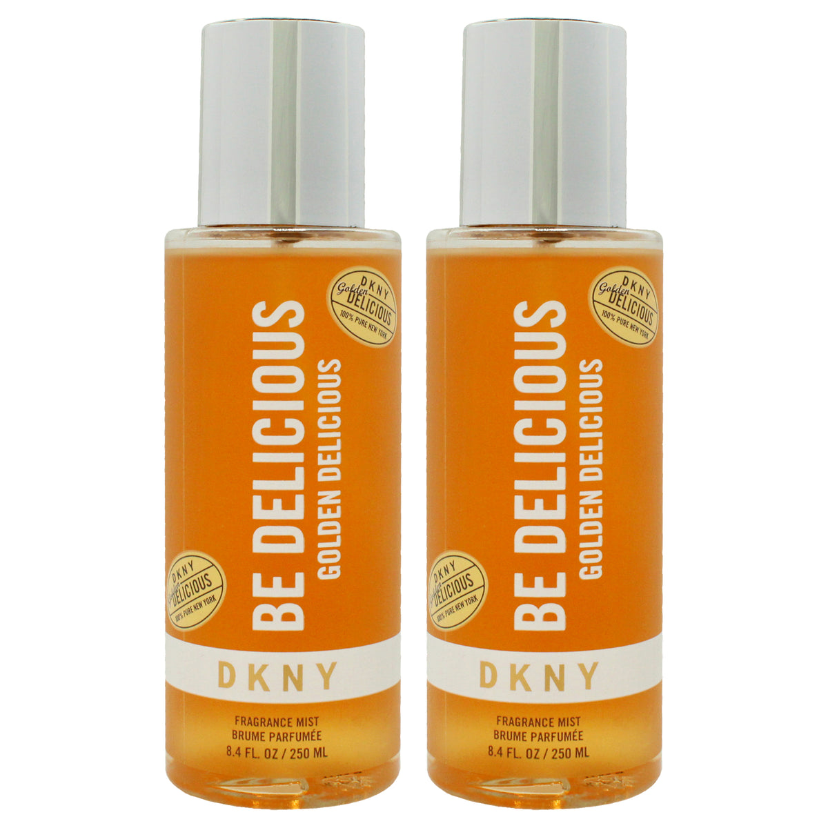 Golden Delicious by Donna Karan for Women - 8.4 oz Fragrance Mist - Pack of 2