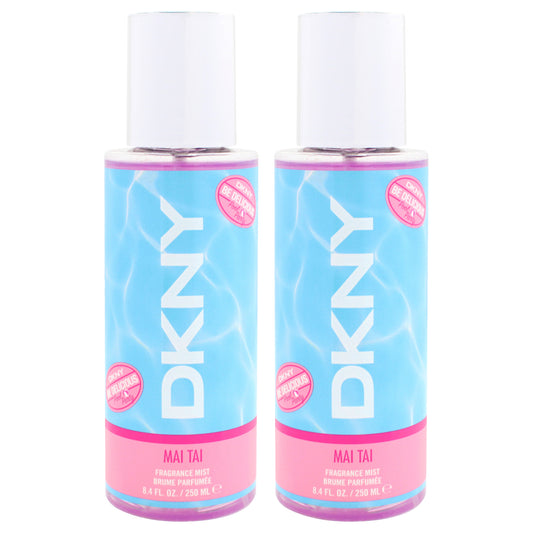 DKNY Be Delicious Pool Party - Mai Tai by Donna Karan for Women - 8.4 oz Fragrance Mist - Pack of 2