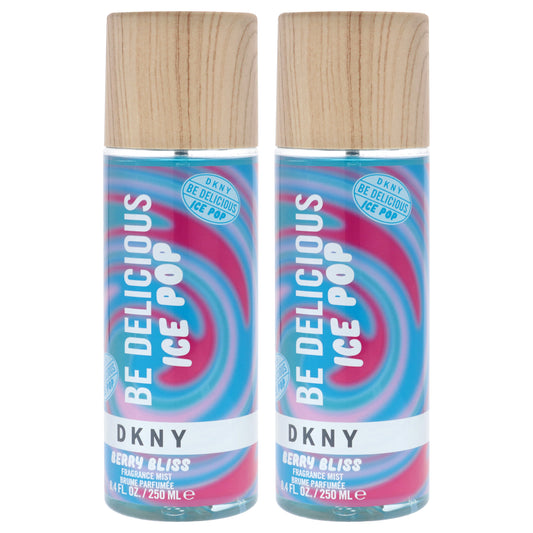 DKNY Be Delicious Ice Pop - Berry Bliss by Donna Karan for Women - 8.4 oz Fragrance Mist - Pack of 2