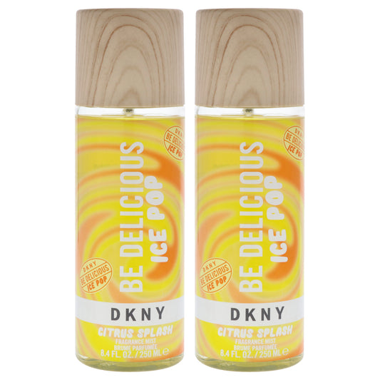 DKNY Be Delicious Ice Pop - Citrus Splash by Donna Karan for Women - 8.4 oz Fragrance Mist - Pack of 2