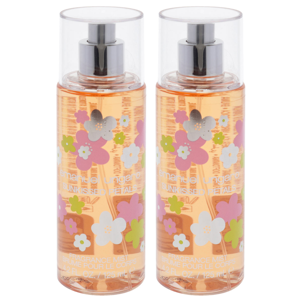 Sunkissed Petals by Emanuel Ungaro for Women - 4.2 oz Fragrance Mist - Pack of 2