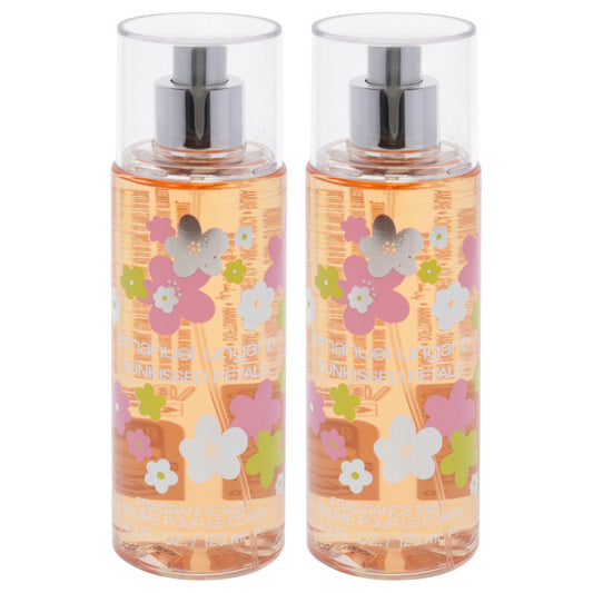 Sunkissed Petals by Emanuel Ungaro for Women - 4.2 oz Fragrance Mist - Pack of 2