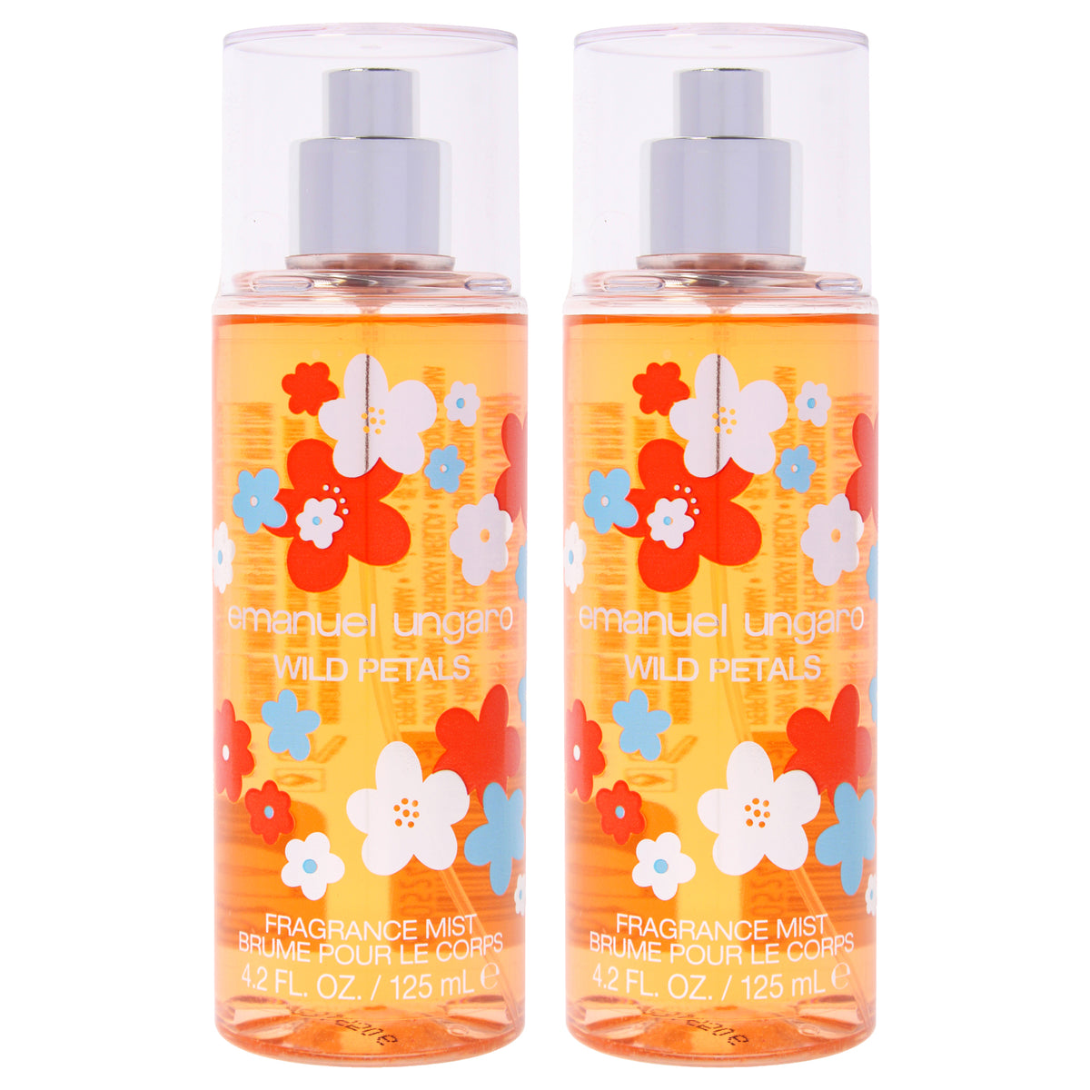 Wild Petals by Emanuel Ungaro for Women - 4.2 oz Fragrance Mist - Pack of 2