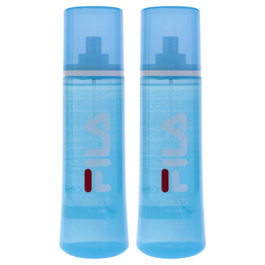 Fila Fresh by Fila for Men - 8.4 oz Body Spray - Pack of 2