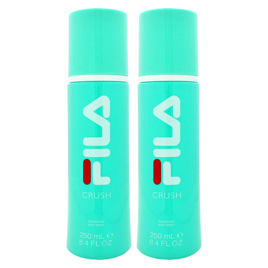Fila Crush by Fila for Unisex - 8.4 oz Body Spray - Pack of 2
