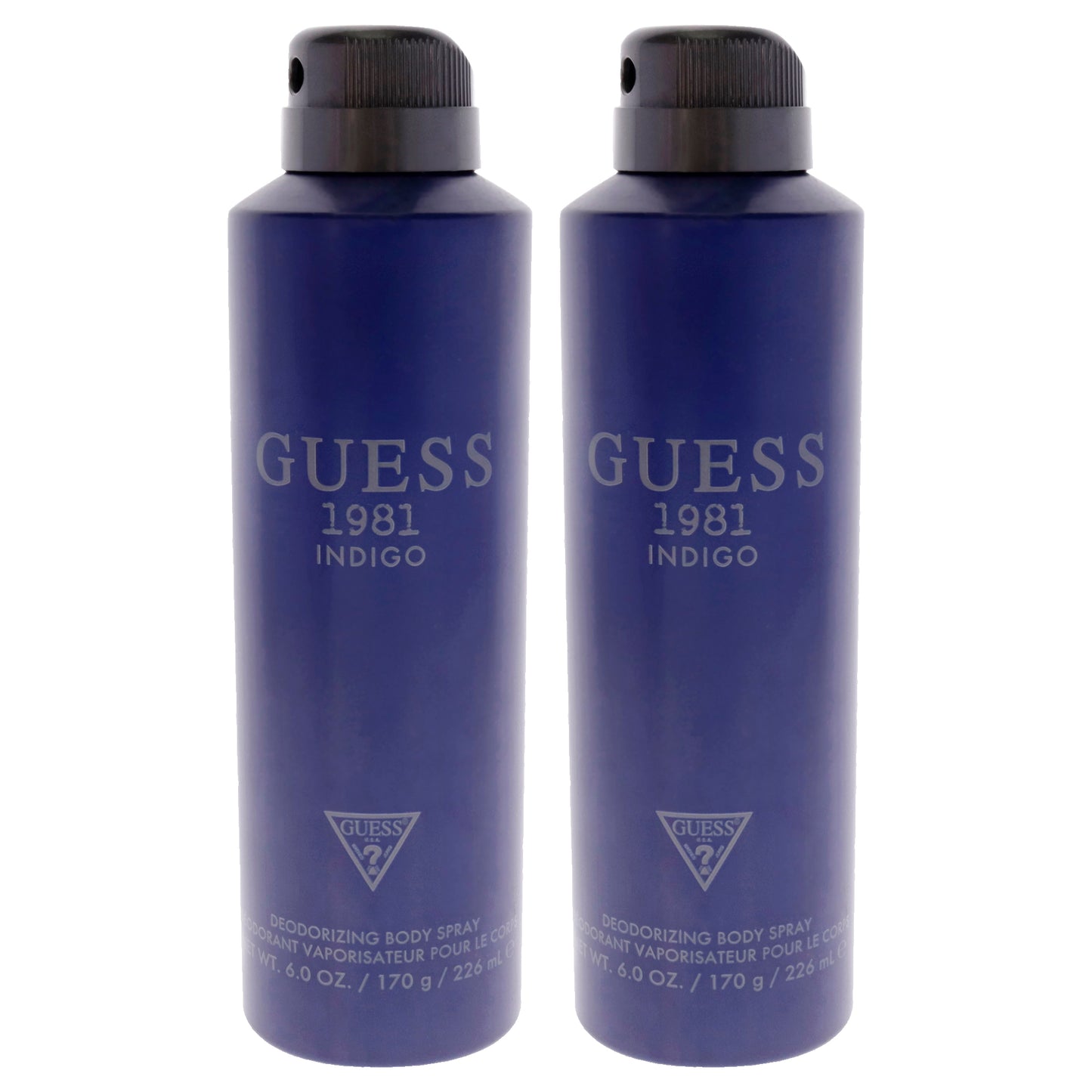 Guess 1981 Indigo - Pack of 2 6 oz Body Spray