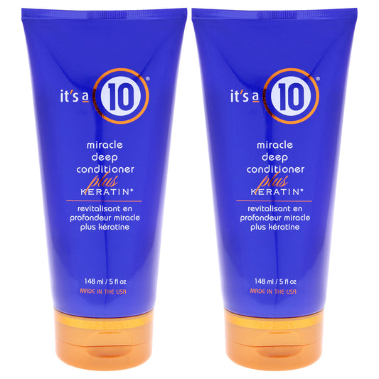 Miracle Deep Conditioner Plus Keratin - Pack of 2 5 oz Conditioner