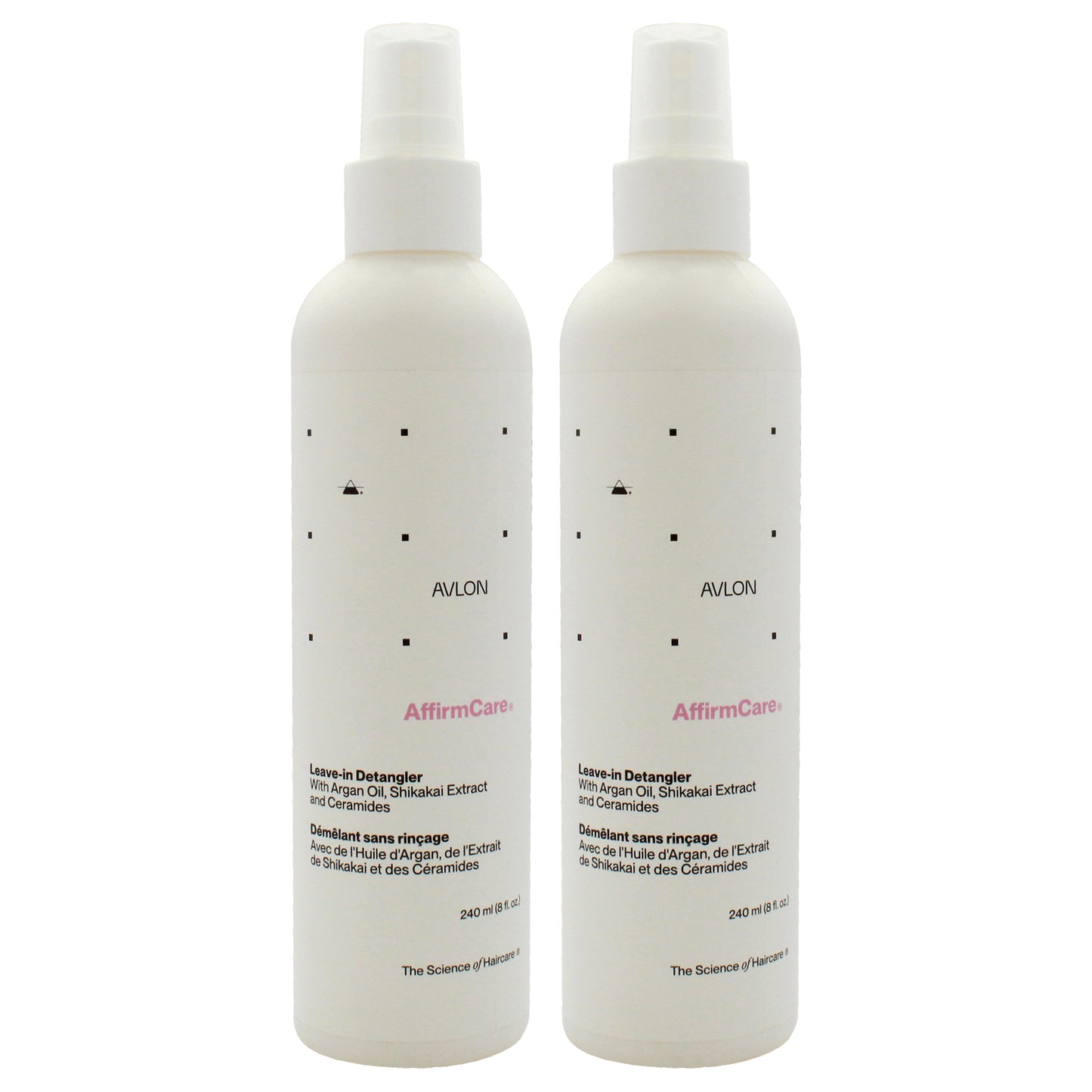 AffirmCare Leave-in Detangler  - Pack of 2 8 oz Detangler