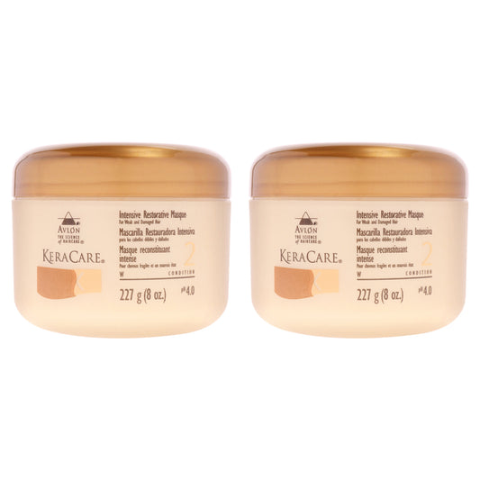 KeraCare Intensive Restorative Masque  - Pack of 2 8 oz Masque