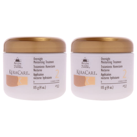 KeraCare Overnight Moisturizing Treatment  - Pack of 2 4 oz Treatment