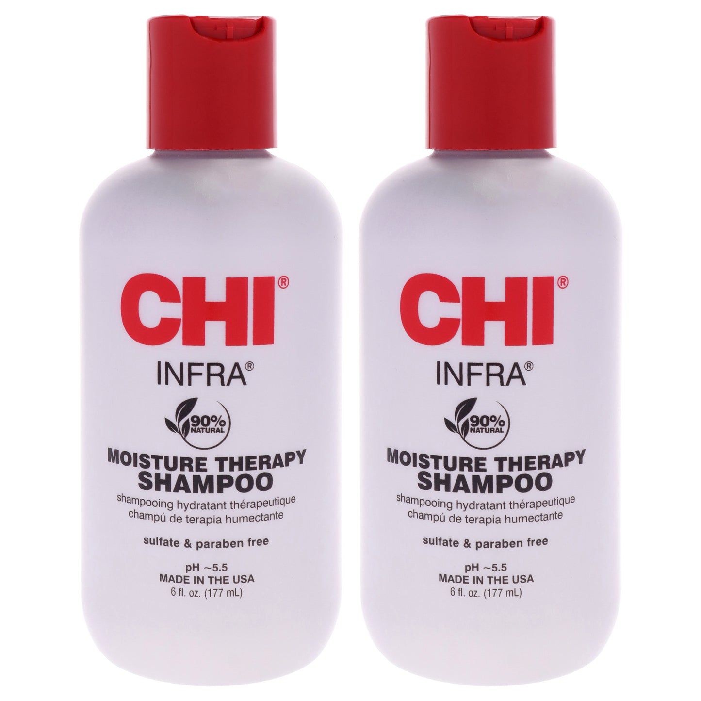 Infra Shampoo  - Pack of 2 6 oz Shampoo