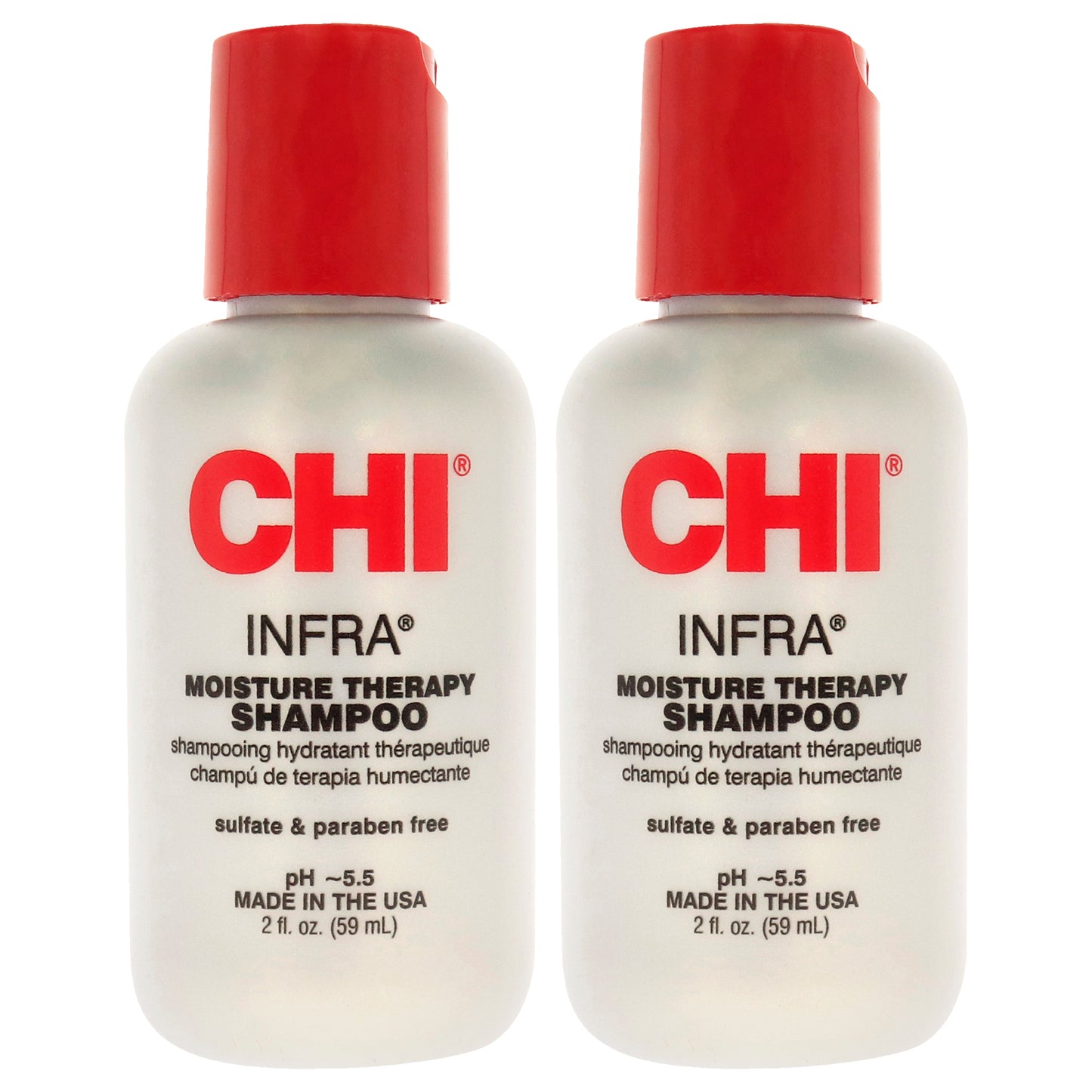 Infra Shampoo  - Pack of 2 2 oz Shampoo