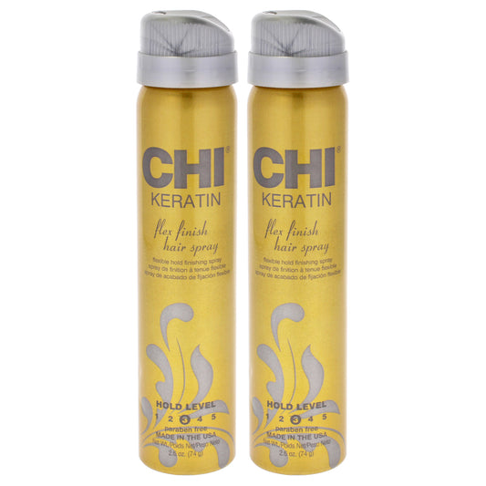 Keratin Flex Finish Hair Spray  - Pack of 2 2.6 oz Hair Spray