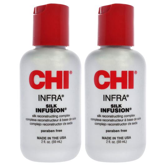 Silk Infusion Reconstructing Complex by CHI for Unisex - 2 oz Treatment - Pack of 2