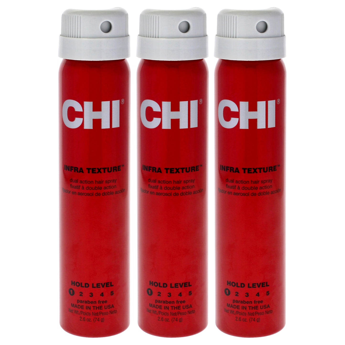 Infra Texture Hair Spray  - Pack of 3 2.6 oz Hair Spray