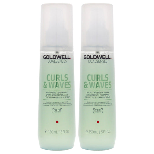 Dualsenses Curls and Waves Hydrating Serum Spray - Pack of 2 5 oz Serum