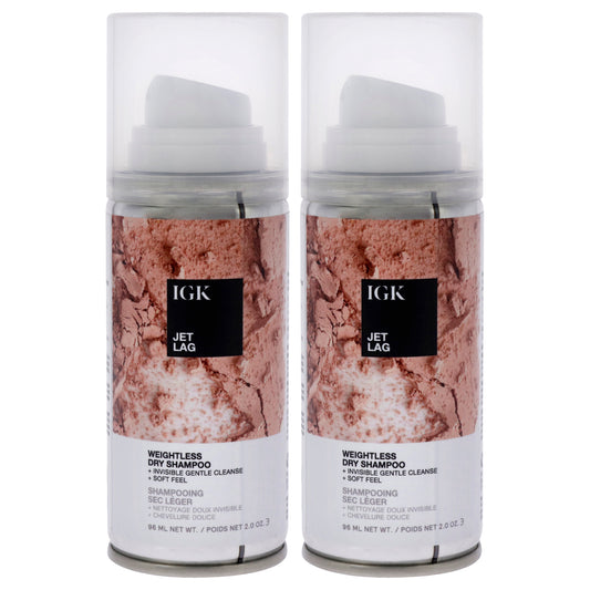 Jet Lag Weightless Dry Shampoo - Pack of 2 2 oz Dry Shampoo