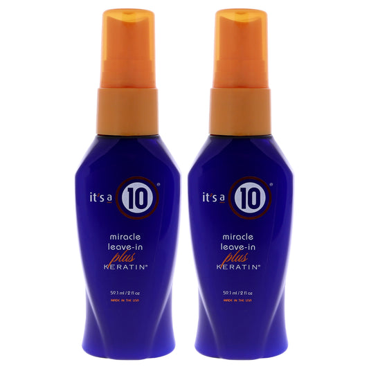 Miracle Leave In Plus Keratin - Pack of 2 2 oz Hair Spray