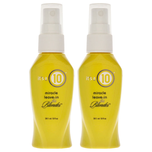 Miracle Leave-In for Blondes - Pack of 2 2 oz Treatment