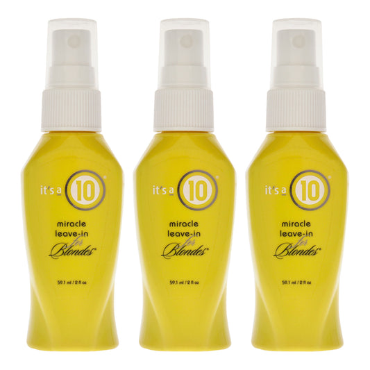 Miracle Leave-In for Blondes - Pack of 3 2 oz Treatment