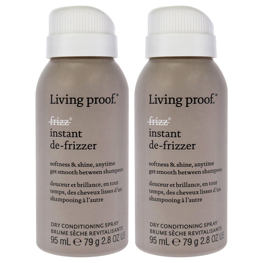 No-Frizz Instant De-Frizzer Dry Conditioning Spray - Pack of 2 2.8 oz Conditioner