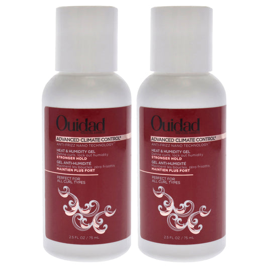 Advanced Climate Control Heat and Humidity Gel - Stronger Hold - Pack of 2 2.5 oz Gel