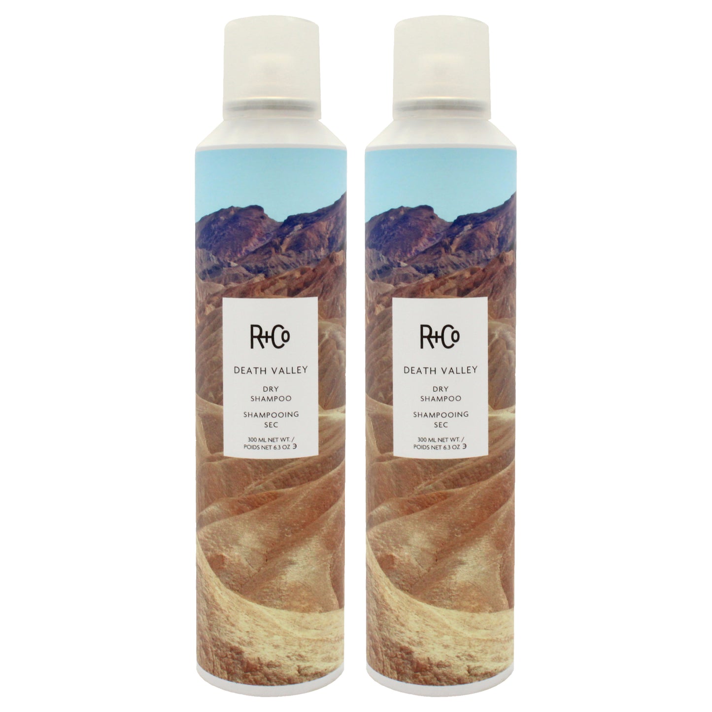 Death Valley Dry Shampoo - Pack of 2 6.3 oz Dry Shampoo