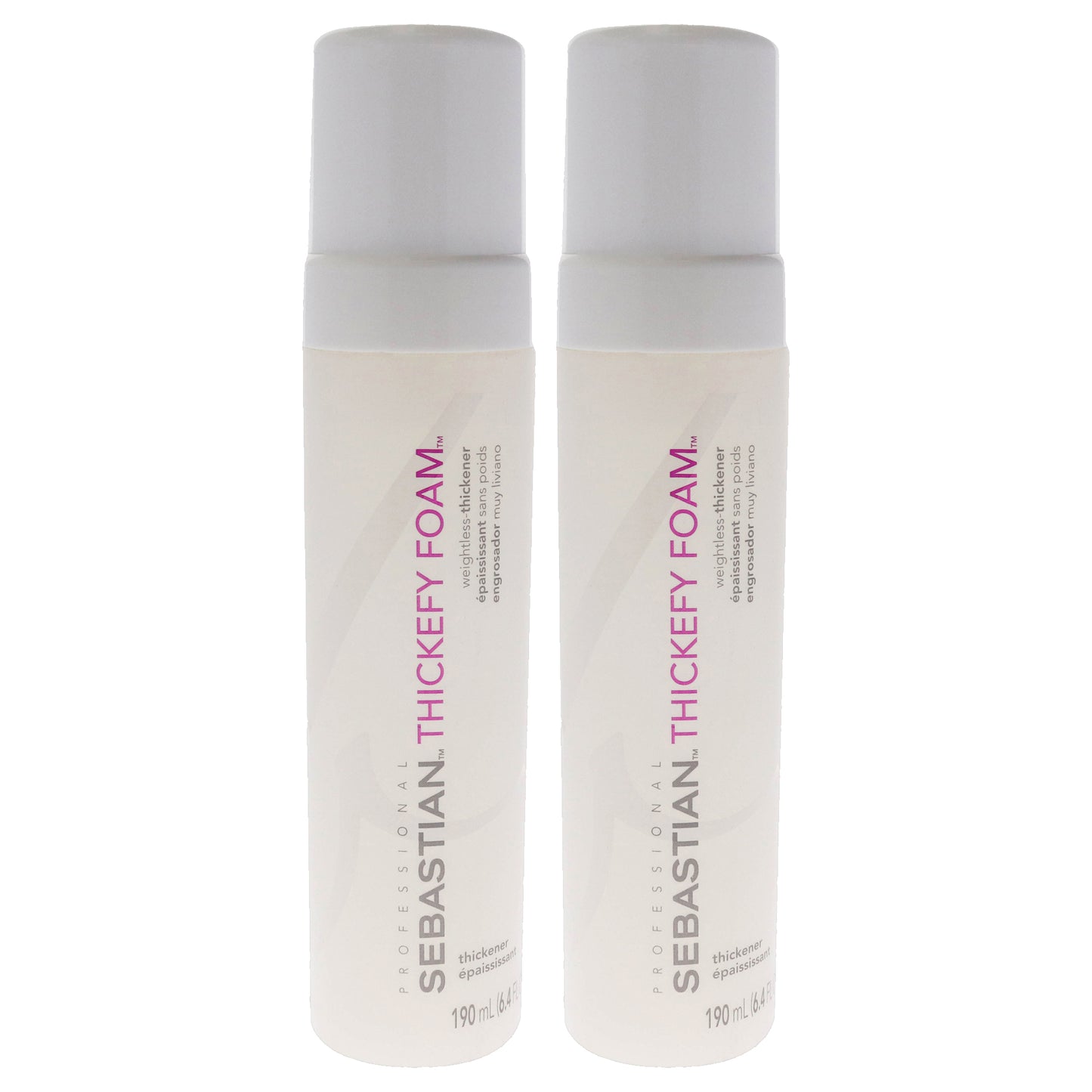 Thickefy Foam - Pack of 2 6.4 oz Foam