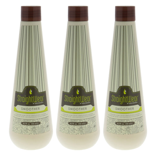 Straightwear Smoother Straightening Solution - Pack of 3 8.5 oz Treatment