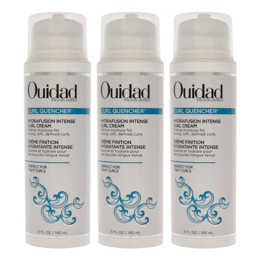 Curl Quencher Hydrafusion Intense Curl Cream - Pack of 3 5 oz Cream