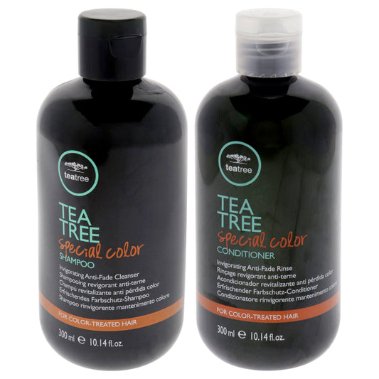 Tea Tree Special Color Kit by Paul Mitchell for Unisex - 2 Pc Kit 10.1oz Shampoo, 10.1oz Conditioner