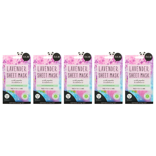 Sheet Mask Kit 10 Pc Kit 5Pc Sheet Mask - Cucumber