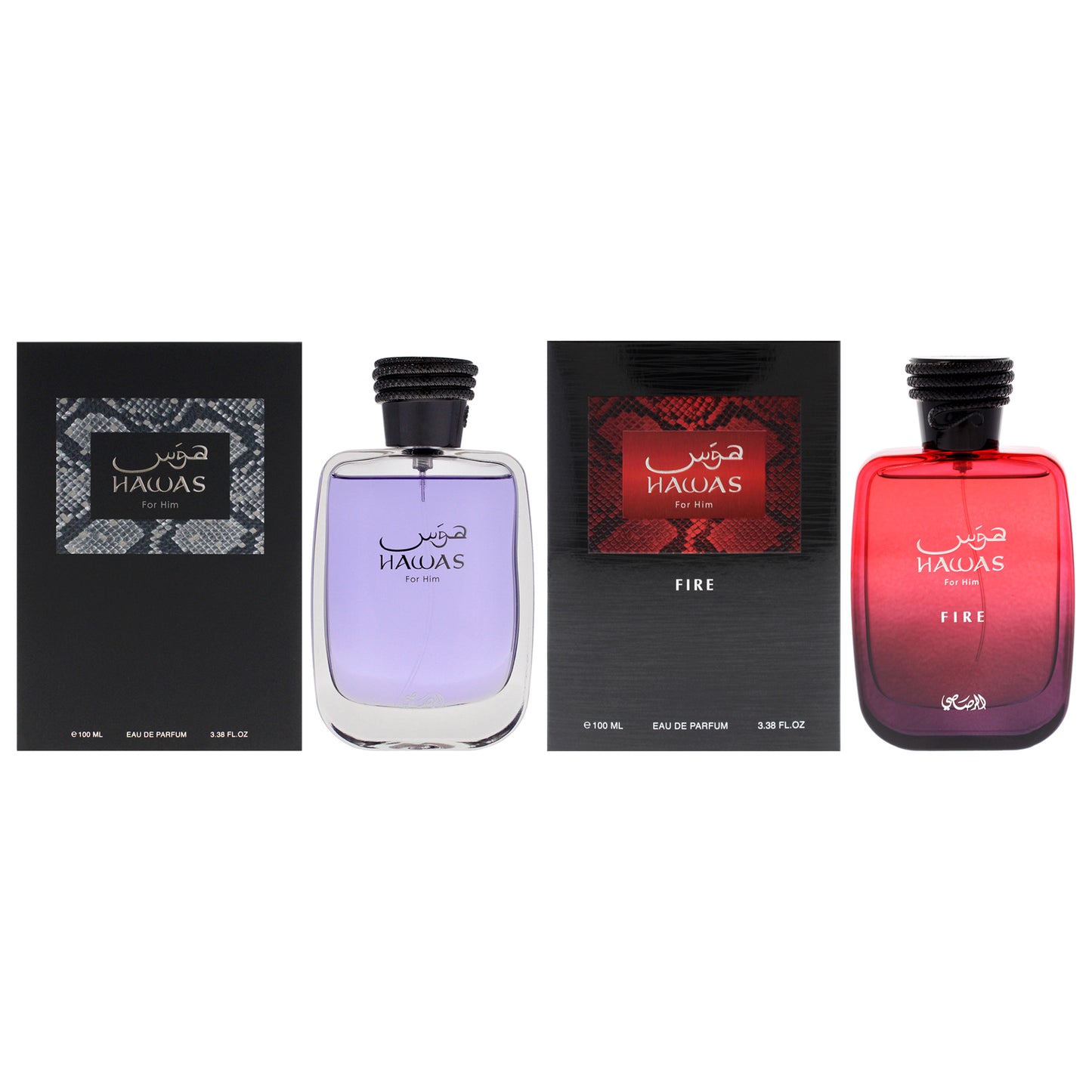 Hawas Collection - Hawas Kit 2 Pc Kit 3.38oz Hawas EDP Spray