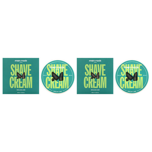 Shave Cream - Sicilian Lime - Pack of 2 3.5 oz Shave Cream