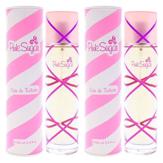 Pink Sugar - Pack of 2 3.4 oz EDT Spray