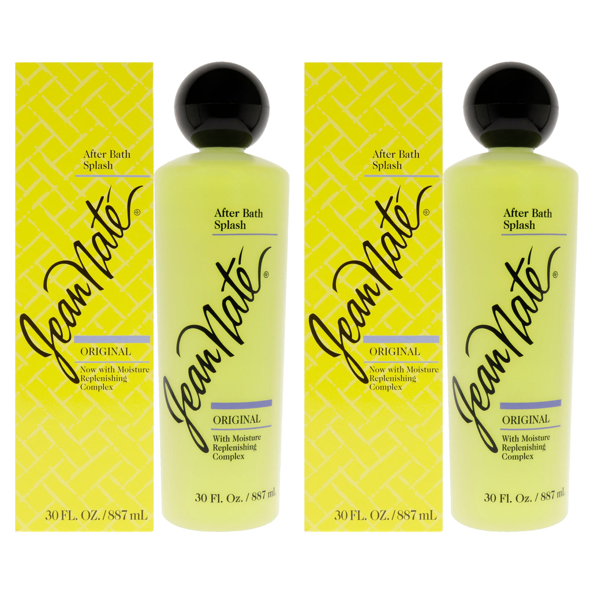 Jean Nate After Bath Splash by Revlon for Women - 30 oz Splash - Pack of 2
