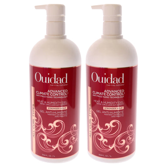 Advanced Climate Control Heat and Humidity Gel - Strong Hold - Pack of 2 33.8 oz Gel