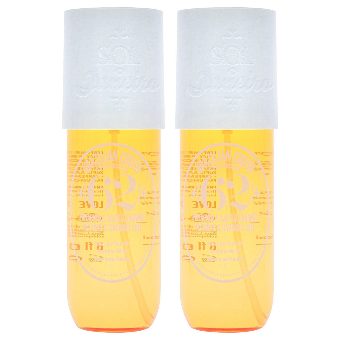 Brazilian Crush Cheirosa 62- Pistacho and Salted Caramel - Pack of 2 8 oz Perfume Mist
