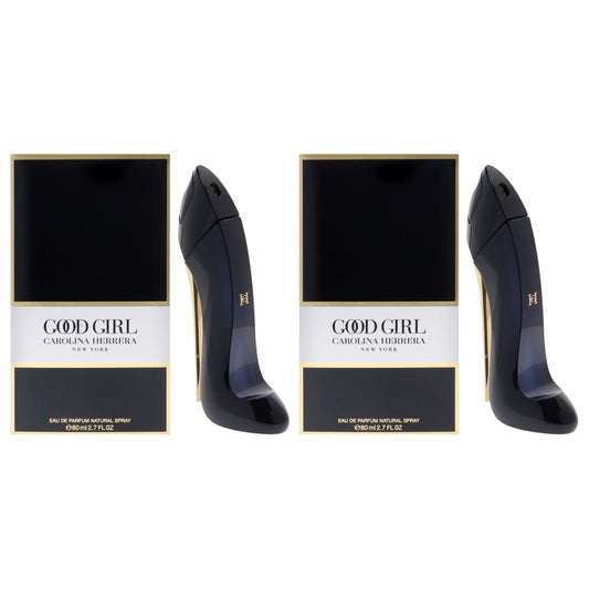 Good Girl by Carolina Herrera for Women - 2.7 oz EDP Spray - Pack of 2