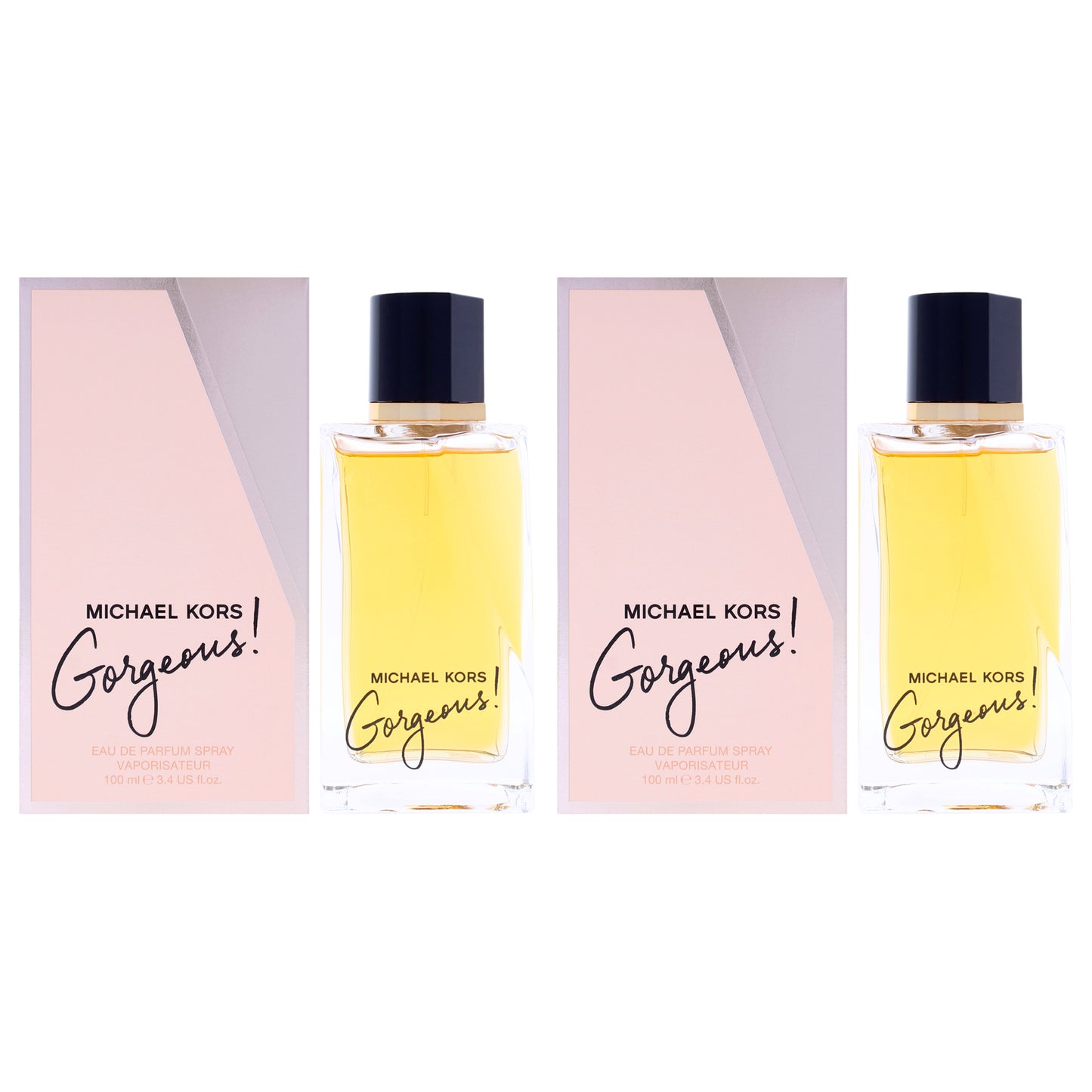 Gorgeous by Michael Kors for Women - 3.4 oz EDP Spray - Pack of 2