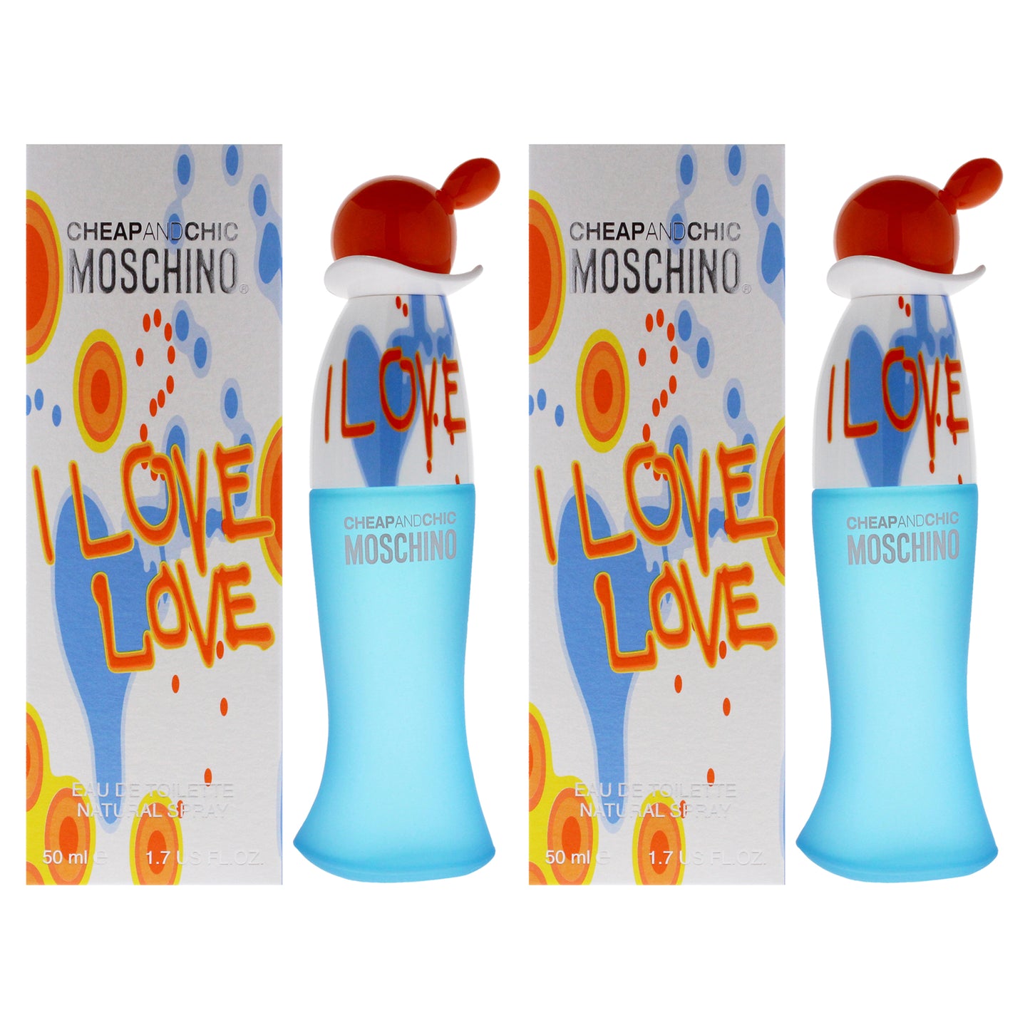 I Love Love Cheap and Chic - Pack of 2 1.7 oz EDT Spray