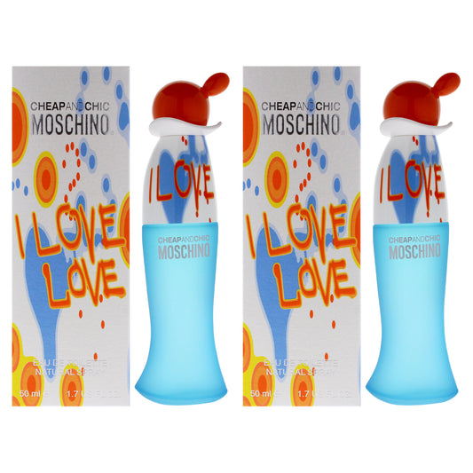 I Love Love Cheap and Chic - Pack of 2 1.7 oz EDT Spray