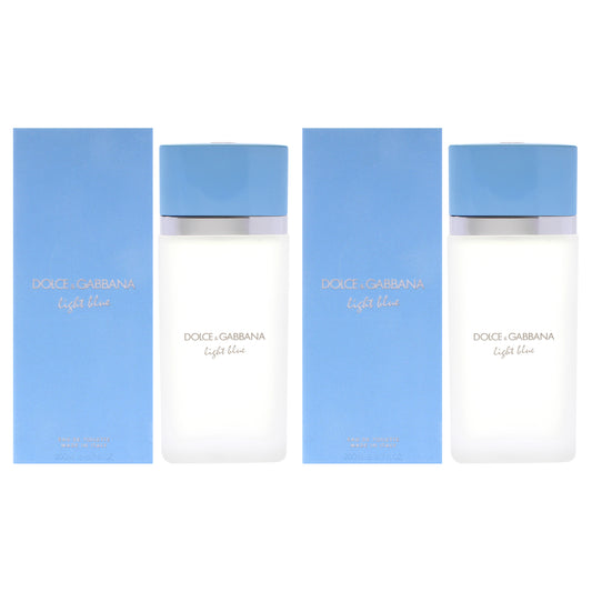 Light Blue - Pack of 2 6.7 oz EDT Spray