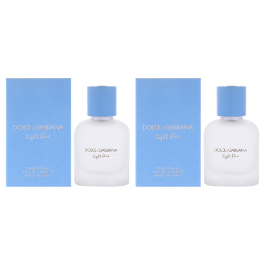 Light Blue - Pack of 2 1.7 oz EDT Spray