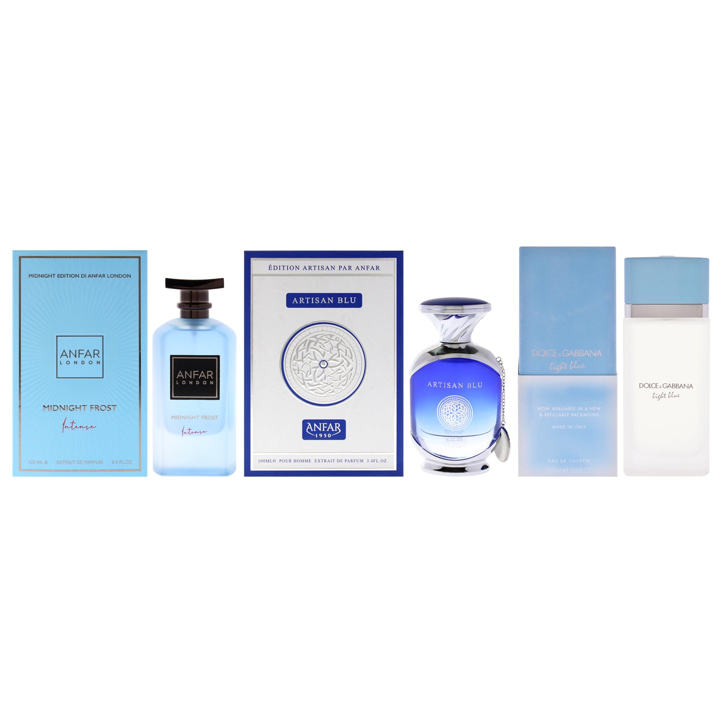 Anfar Kit 2 Pc Kit 3.4oz Artesan Edition - Blue Extrait De Parfum Spray
