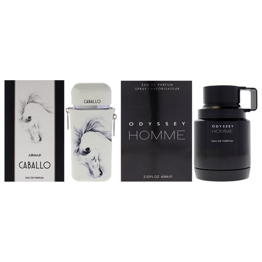 Armaf Kit 2 Pc Kit 2.02oz Odyssey - Homme EDP Spray