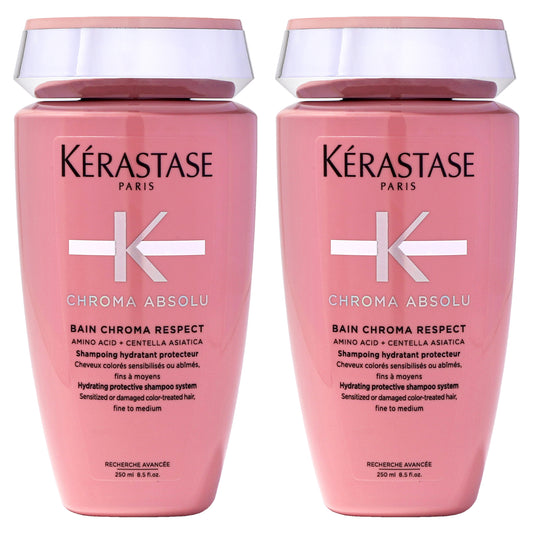 Chroma Absolu Bain Chroma Respect Shampoo - Pack of 2 8.5 oz Shampoo