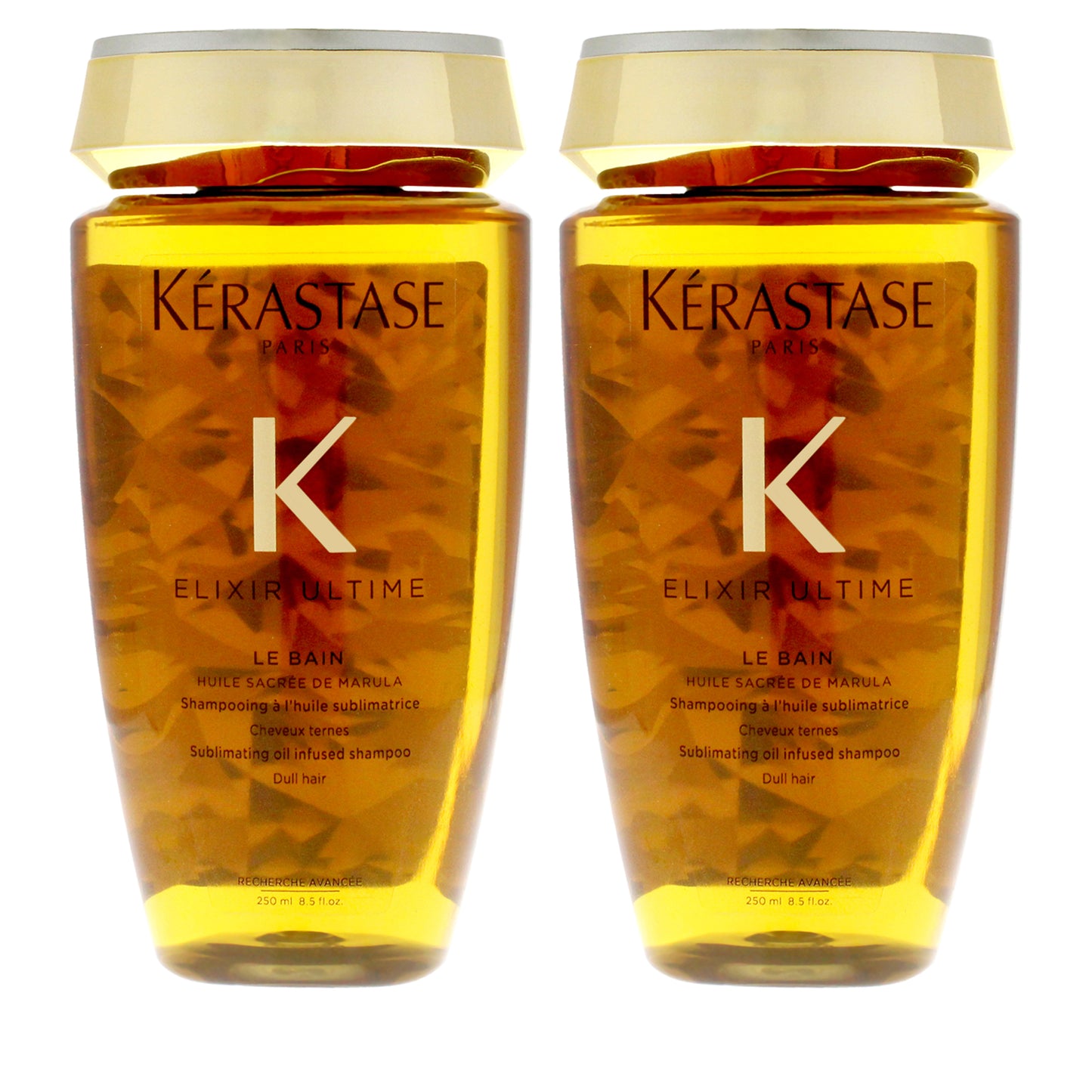 Elixir Ultime Le Bain Shampoo - Pack of 2 8.5 oz Shampoo